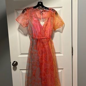 NWT Staud Filippa Floral Dress Size XS